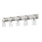 Z-Lite Fontaine 5 Light Vanity, Brushed Nickel & Clear 3035-5V-BN - alternate 5